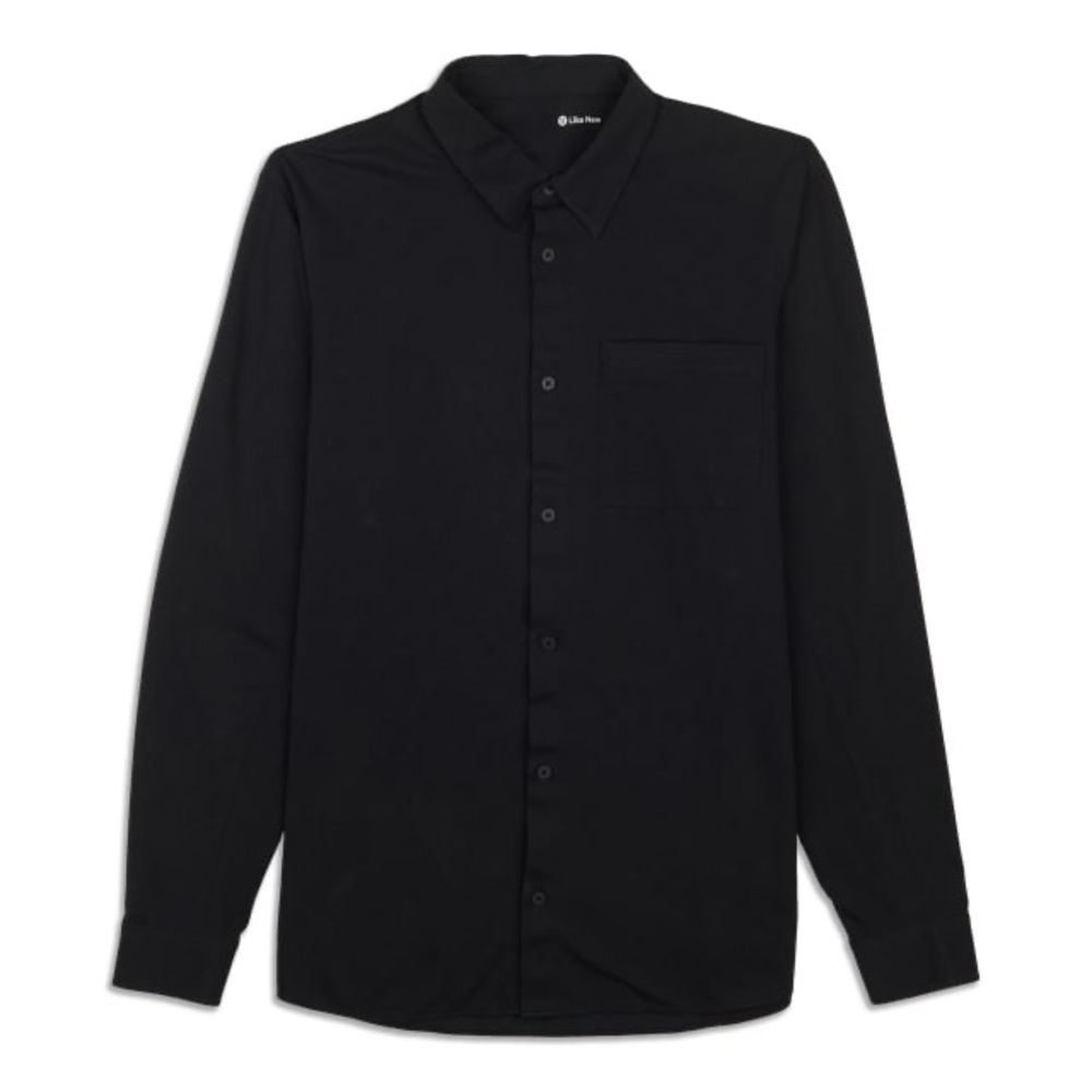 lululemon athletica Black Button Down Shirt